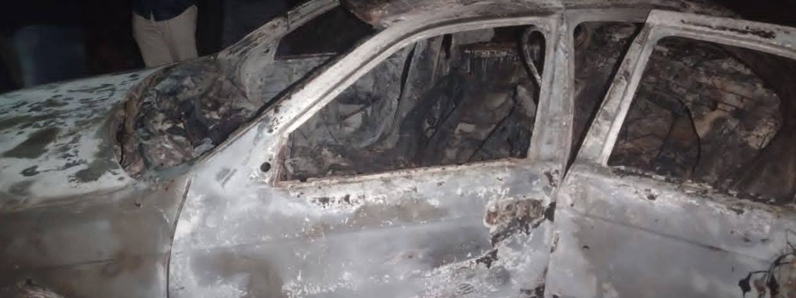 Burnt Vehicle in Baddegama Linked to Double Murder